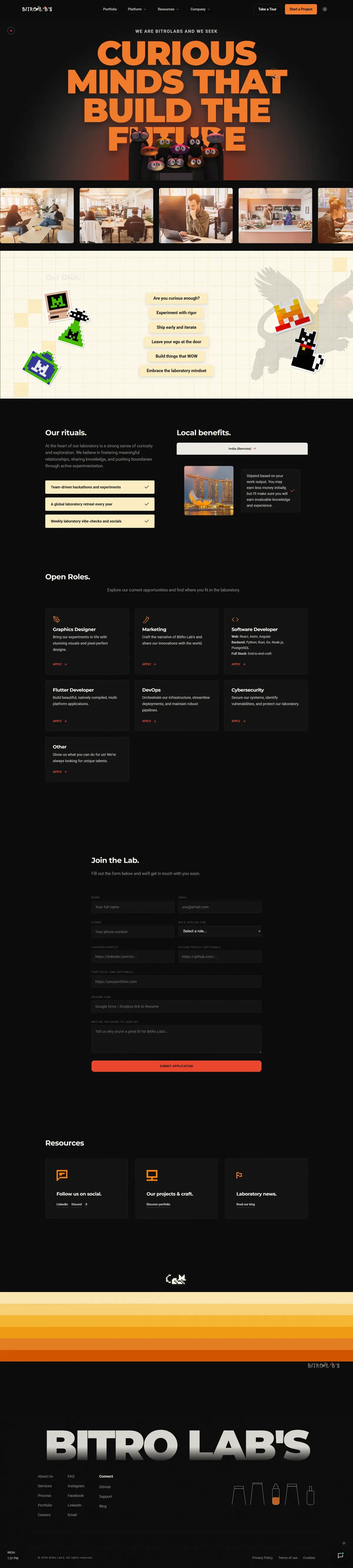 Campaign Landing Page project showcase